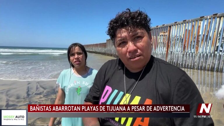 Advertencia: Playas Contaminadas En Tijuana