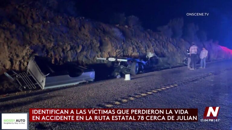 Trágico Accidente Frontal En La Ruta Estatal 78
