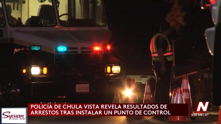 Operativo De Seguridad En Chula Vista