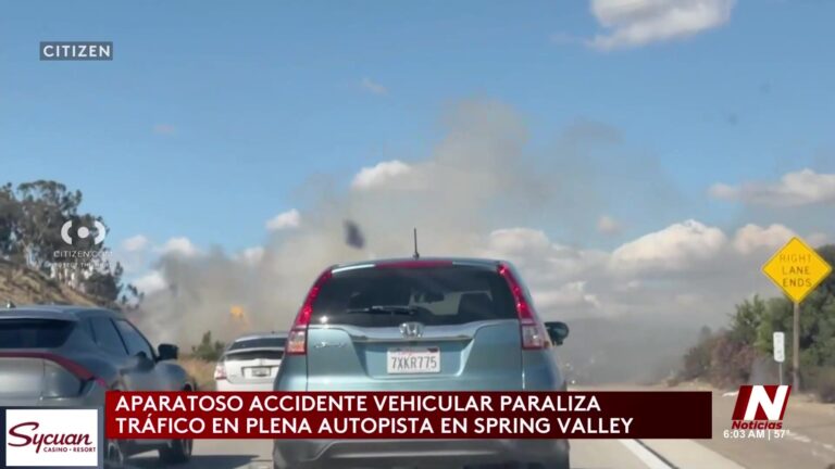 Choque Fatal En Spring Valley