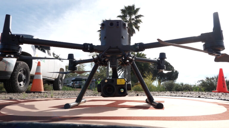 Drones: aliados clave para prevenir incendios forestales en el condado de San Diego