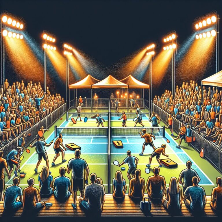 Torneo de Pickleball y Cornhole: Luces de Viernes Noche