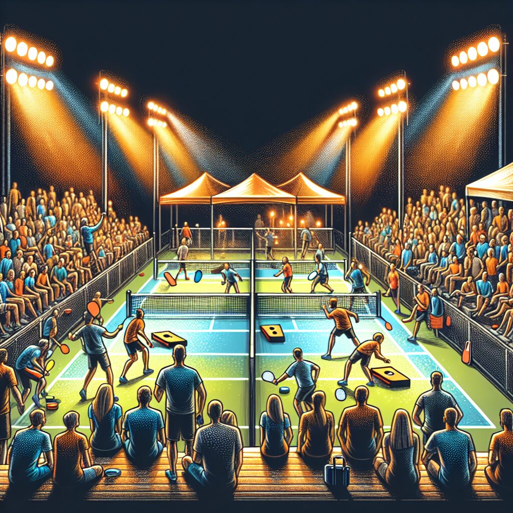 Torneo de Pickleball y Cornhole: Luces de Viernes Noche