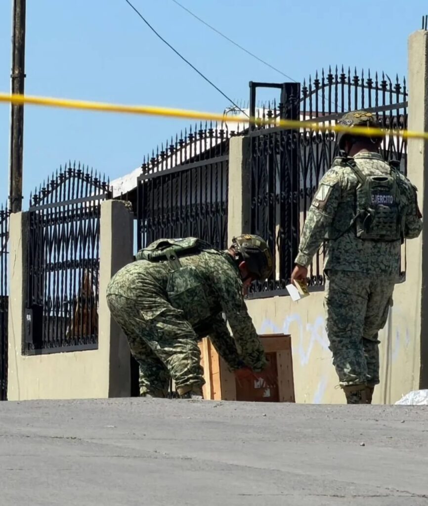 Movilización en Tijuana por hallazgo de caja sospechosa en Jardines del Rubí