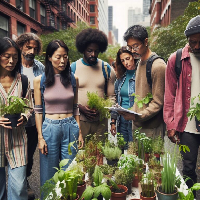 Exploración de Plantas Comunitarias y Taller de Impresión