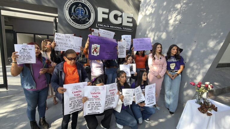 Madres en Tijuana marchan sin celebración este 10 de mayo y exigen justicia urgente