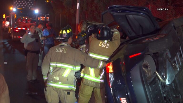 Mujer resulta hospitalizada tras choque vehicular en la Interestatal 5 en Bay Park