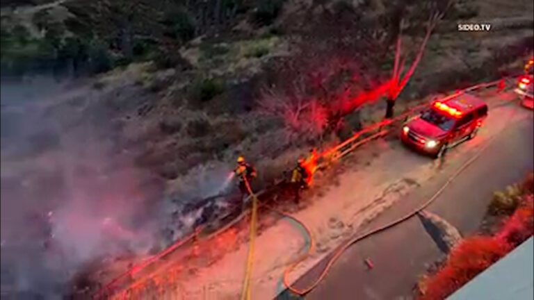 Identifican a sospechoso de provocar incendio en Spring Valley cerca de Swap Meet