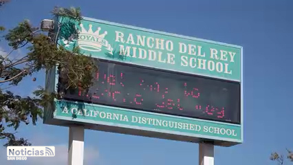 Escuela Rancho del Rey en Chula Vista fue cerrada tras hallazgo de arma y munición