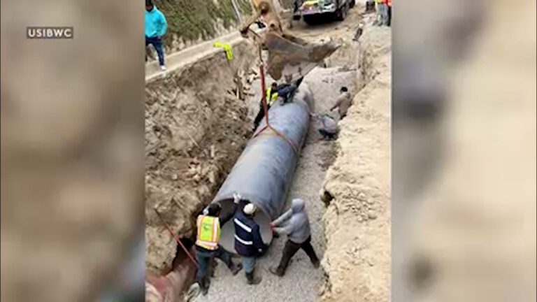 Colapso de tubería en Tijuana agrava crisis de aguas residuales en la frontera