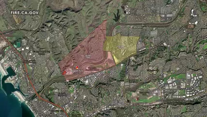 Incendio en Oceanside provoca evacuaciones en el norte del condado de San Diego