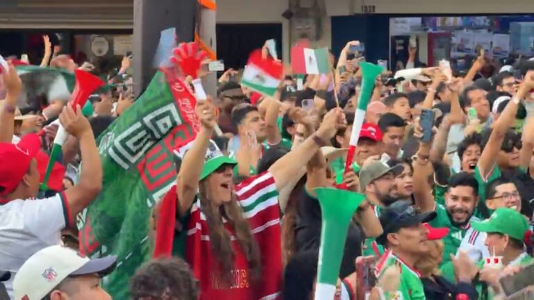 Tijuana se pinta de verde: miles celebran en la Revolución el triunfo de México ante Corea del Sur