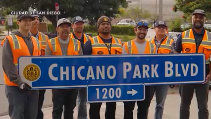 San Diego cambia César Chávez Parkway a Chicano Park Blvd en Barrio Logan