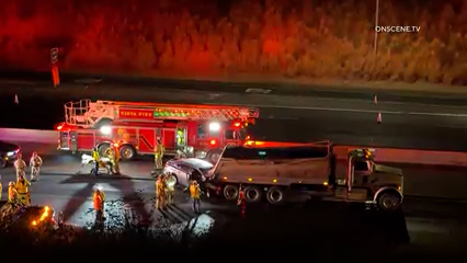 Tres heridos, incluido un bebé, tras fuerte accidente en la SR-78 en Vista