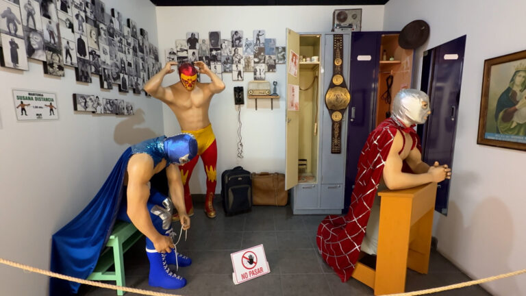 El único museo de lucha libre en México está en Tijuana