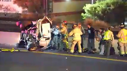 Persecución a alta velocidad deja varios heridos y un sospechoso prófugo en San Diego