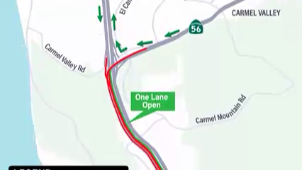 Caltrans anuncia cierres nocturnos en la I-5 Sur por trabajos de reparación de pavimento