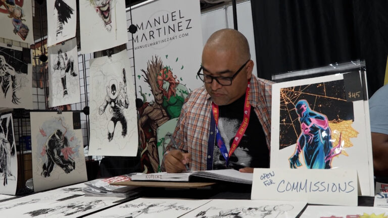 Ilustradores dan vida a la magia de Comic-Con San Diego y buscan inspirar a nuevas generaciones