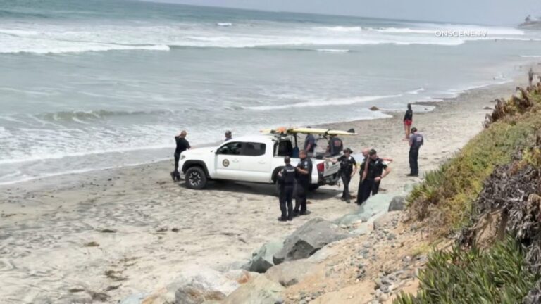 Recuperan el cuerpo de un nadador desaparecido frente a la costa de Carlsbad