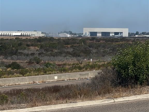 Avión militar F-35 se accidenta en la Base Aérea de Miramar