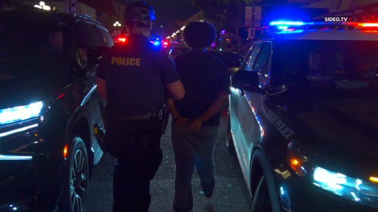 16 arrestos durante primer fin de semana de operativo en el Gaslamp