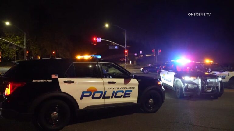 Investigan atropellamiento mortal de una peatona en Oceanside