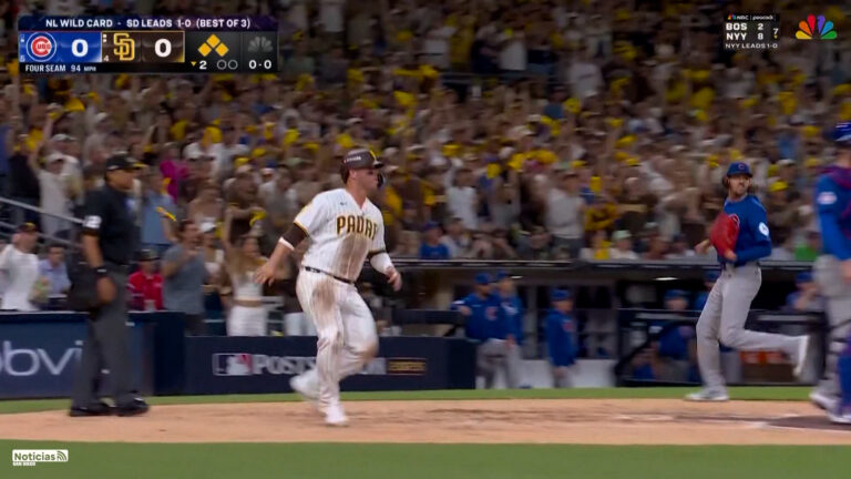 ¡Padres avanzan! San Diego barre a los Cubs y llega a la Serie Divisional