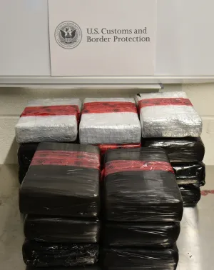 Decomisan más de 47 libras de cocaína en el Puente Juárez-Lincoln de Laredo