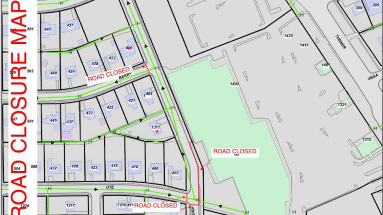 Ciudad de Hobbs anuncia cierre vial de un mes en la calle Thorp por obras de alcantarillado