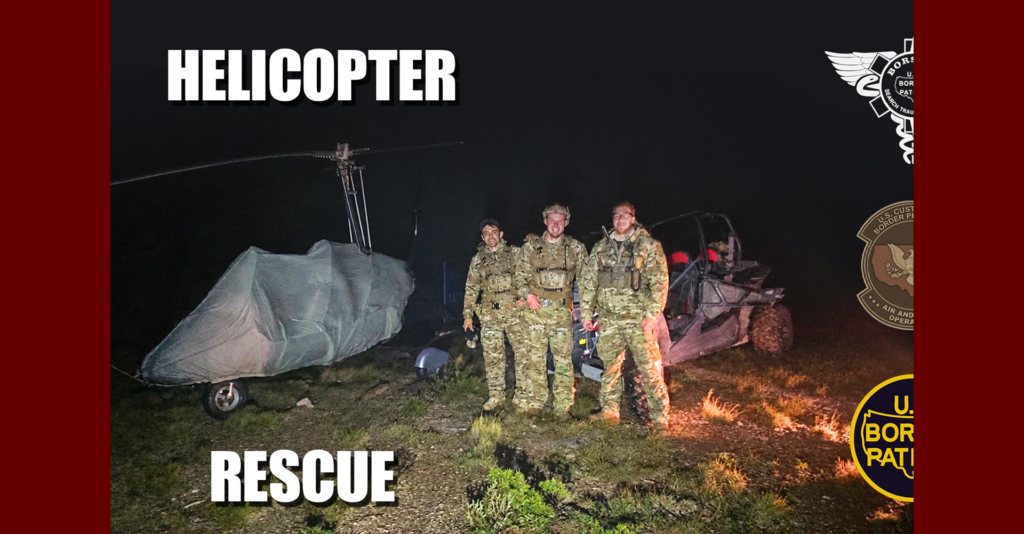 Tres personas rescatadas tras aterrizajes de emergencia de dos helicópteros cerca de Van Horn