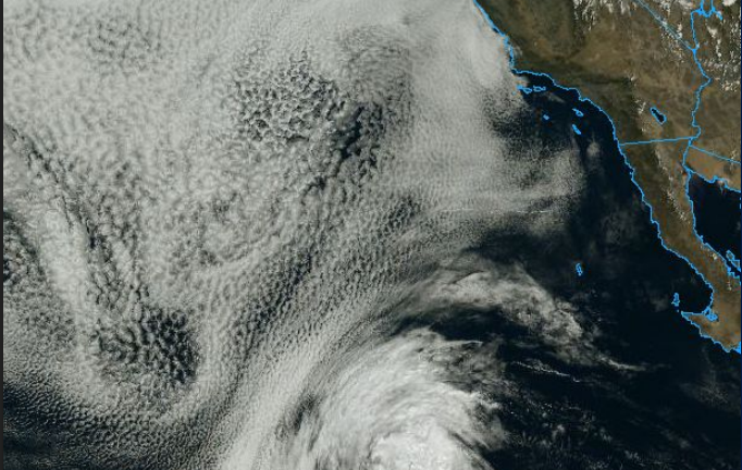 Rachel tocará tierra al norte de Baja California con fuerza de tormenta tropical