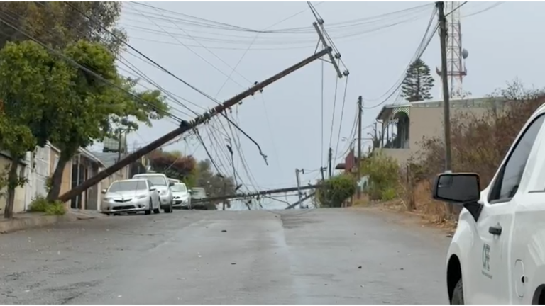 Rachel dejó inundaciones, rescates, cortes de luz en Baja California y California.