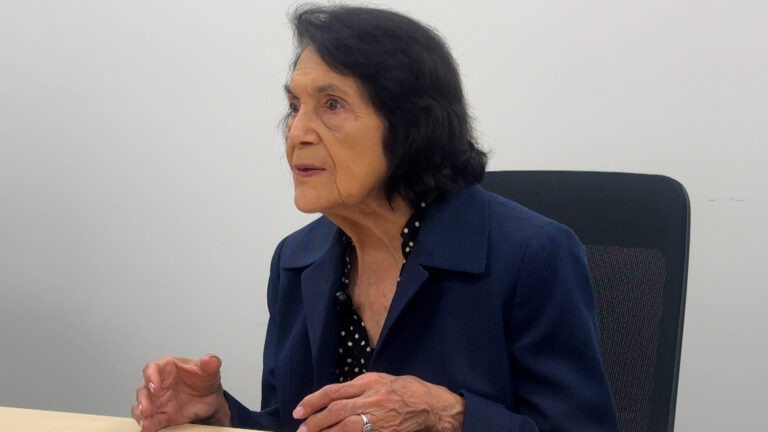 Dolores Huerta deja un legado de lucha